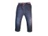 Стильные утепленные джинсы на резинке для мальчиков, арт. BY516.
