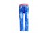 Яркие джинсы для девочек с принтом из страз, арт. I32408.
