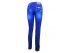 Стильные темно-синие джинсы-стрейч для девочек, арт. Аа916.