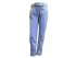 Серые брюки - хлопок, со скрытыми карманами, ремень в комплекте, арт.  BY1840.