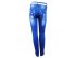 Стильные джинсы с ярким принтом, ремень в комплекте, арт. I33091.