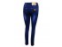 Темно-синие джинсы-стрейч модной варки, для девочек, арт. I33358.
