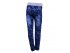 Модные джинсы на резинке ,с ярким принтом, арт. I33234.