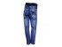 Модные потертые джинсы-стрейч на резинке, для мальчиков, арт. М12792.