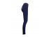Утепленные синие брюки-стрейч на мягкой резинке, для девочек, арт. А14511.