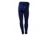 Утепленные синие  брюки-стрейч для девочек, арт. А15073.