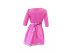 Розовое платье с оригинальным поясом, арт. 781806.