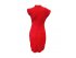 Приталенное красное платье, для девочек, арт. 8-620-2.