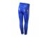 Стильные джинсы-стрейч на резинке, с яркой вышивкой, для девочек, арт. I33544.