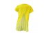 Желтая блузка со вставкой-сеткой сзади, арт. 701012.