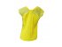 Стильная желтая футболка удлиненная сзади, арт. 701008.