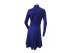 Оригинальное синее школьное платье  для девочек, арт. К701420.