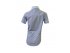 Приталенная серая рубашка с коротким рукавом, арт. К800647-1.