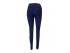 Синие утепленные брюки на резинке,  для девочек, арт. A17043-1.