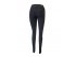 Черные утепленные брюки на резинке, для девушек, арт. A17024-1.