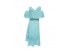 Кружевное мятное платье для девочек, арт. SM701986.