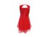 Нарядное красное платье для девочек, арт. SM701974.