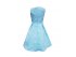 Элегантное голубое  платье для девочек,арт. SM701714.