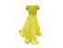 Оригинальное желтое платье для девочек, арт. 781562.