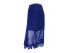 Синяя юбка-сетка с кружевом, арт. XL702420.