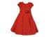 Пышное красное платье с принтом -звезды, арт. GL1325167С.