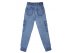 Стильные джинсы-джоггеры для девочек, арт. I34675.