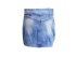 Стильная джинсовая юбка с цветным пояском, арт. I6540.