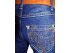 Стильные зауженные джинсы-стрейч, ремень в комплеекте, арт. I8372.