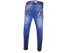 Стильные зауженные джинсы для девочек, арт. I8748.