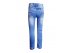 Зауженные джинсы-стрейч  на пуговице , для девочек, арт. I8950.