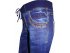 Мягкие джинсы- стрейч на резинке для девочек, арт. I30040.