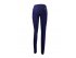 Синие плотнооблегающие брюки-стрейч для девочек, арт. А14523.
