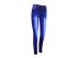 Синие  джинсы-стрейч модной варки, для девочек, арт. АВ533.