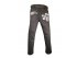 Стильные черные брюки с модным принтом, ремень в комплекте, арт. AN88880.