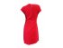 Коктейльное красное  платье с бантом, арт. 700660.