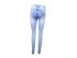 Интересные джинсы для девочек, арт. 580711-1.