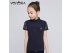 Стильная  синяя блузка для девочек, арт. К701424.