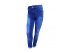 Стильные джинсы с модной вышивкой , для девочек, арт. I34197.