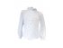 Белая блузка с молнией сзади, арт. K701376.