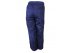 Синие брюки из плащевой ткани, подклад - флис, для мальчиков, арт. 679.