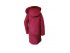 Бордовое зимнее пальто для девочек с натуральной меховой опушкой, арт. HM-52.