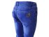 Стильные зауженные джинсы с отворотами, для мальчиков, арт. М14041.
