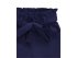 Стильные утепленные синие брюки-джоггеры для девочек, арт. А 20063.