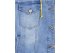 Стильная голубая джинсовая куртка с отстегивающимся капюшоном, арт. i34694-8.