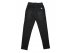 Утепленные серо-черные джинсы на резинке, для девочек, арт. I34805.