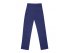 Прямые синие школьные брюки на резинке,  для девочек,  арт А20004.