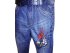 Модные джинсы с яркой вышивкой, ремень в комплекте, арт. М7683.