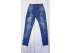 Ультрамодные расшитые джинсы-бойфренды для девочек, арт. I32174.