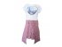 Оригинальное платье с пайетками, для девочек, арт. X702607.