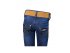 Ультрамодные джинсы для девочек, ремень в комплекте, арт. I8016.